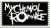 stamp with My Chemical Romance logo