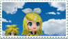 stamp with Project Mirai characters