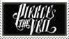 stamp with Pierce the Veil logo
